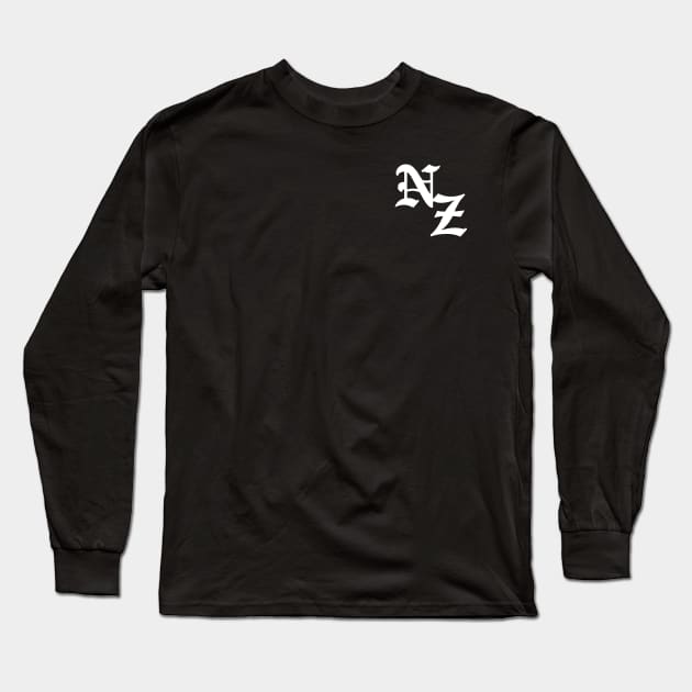 NZ Gothic Long Sleeve T-Shirt by OrangeCup